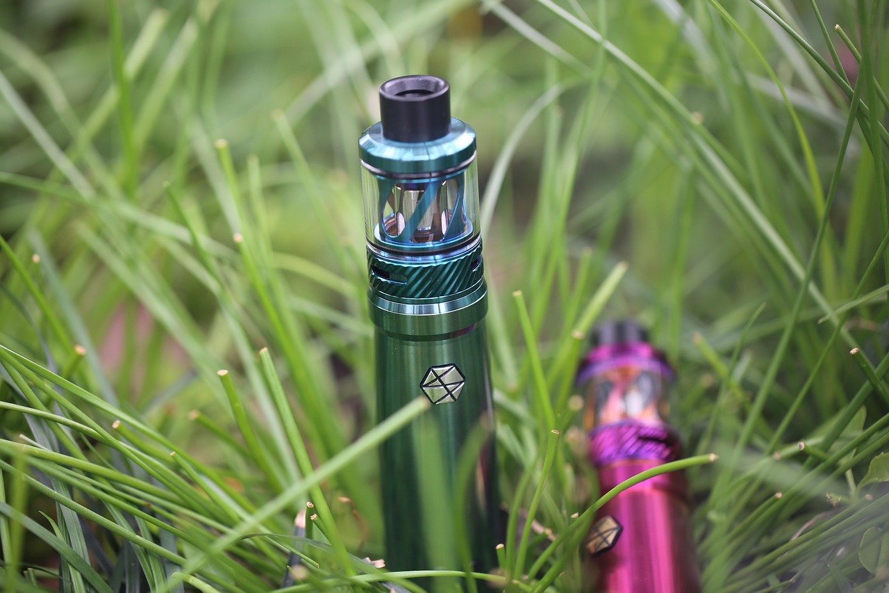 Wholesale vape supply showroom with devices and e-liquid